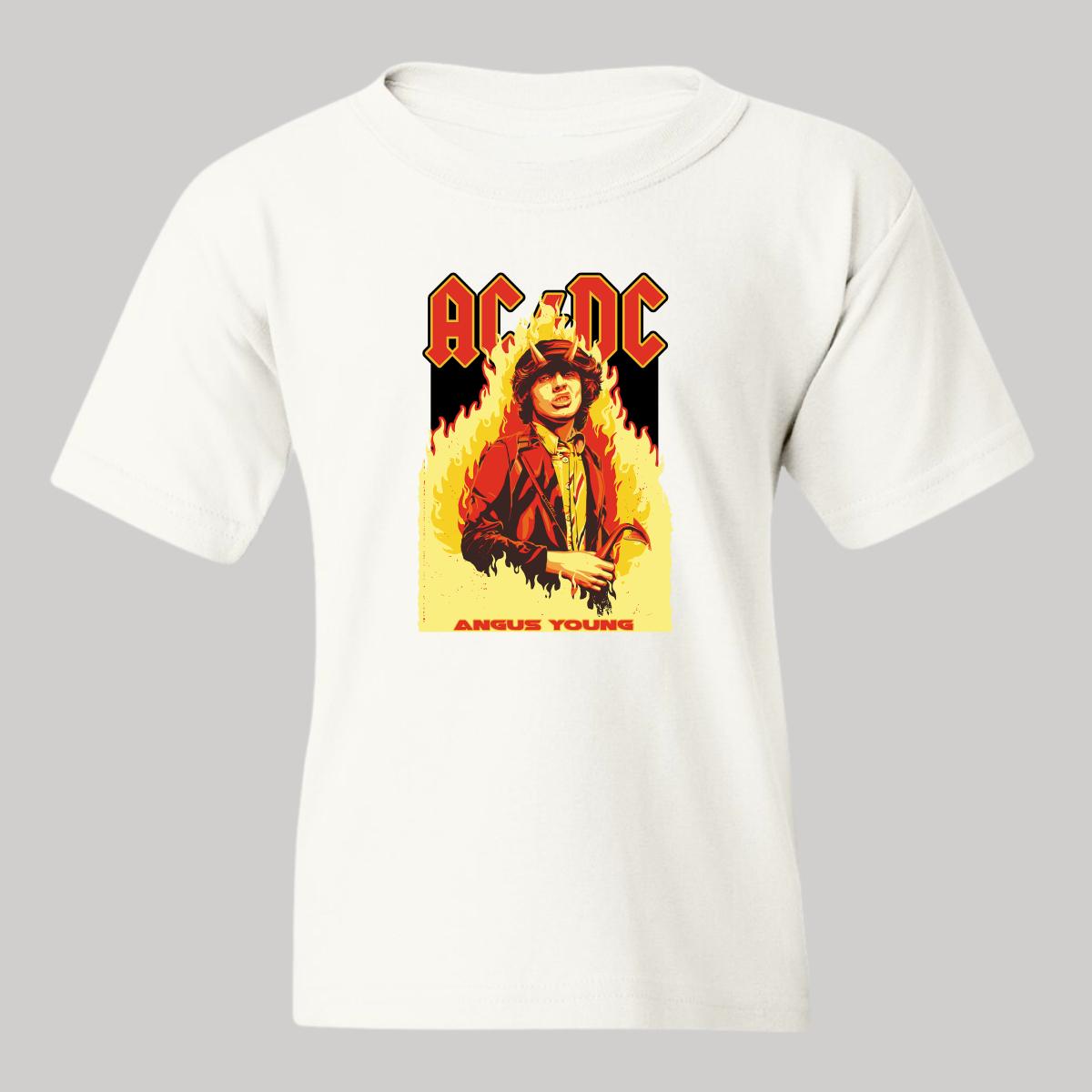 Playera Niño Niña Rock AC/DC Angus young 843 – Redberry