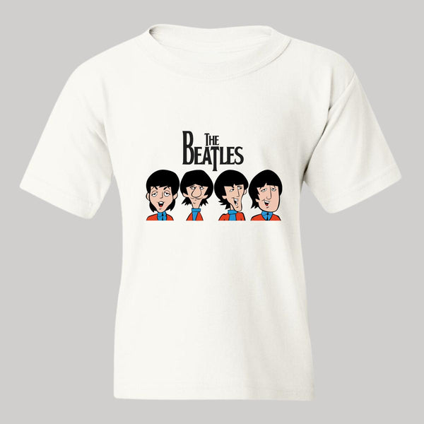 Playera Niño Niña Rock The Beatles Ilustración Miembros 984