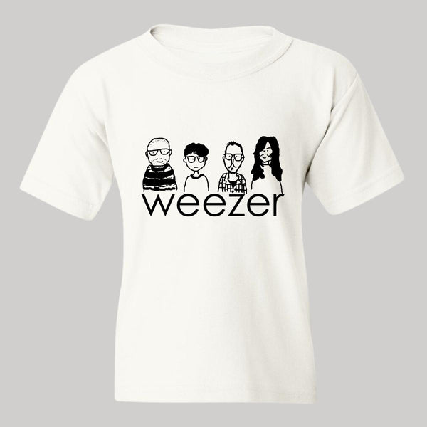 Playera Niño Niña Rock Weezer Cartoon 1010