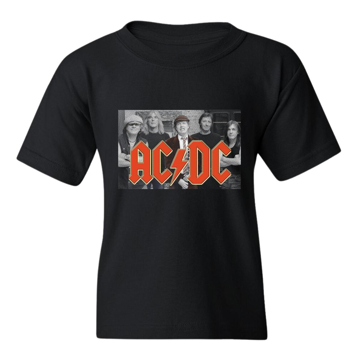 Playera Niño Niña Rock AC/DC Grupo 837 – Redberry