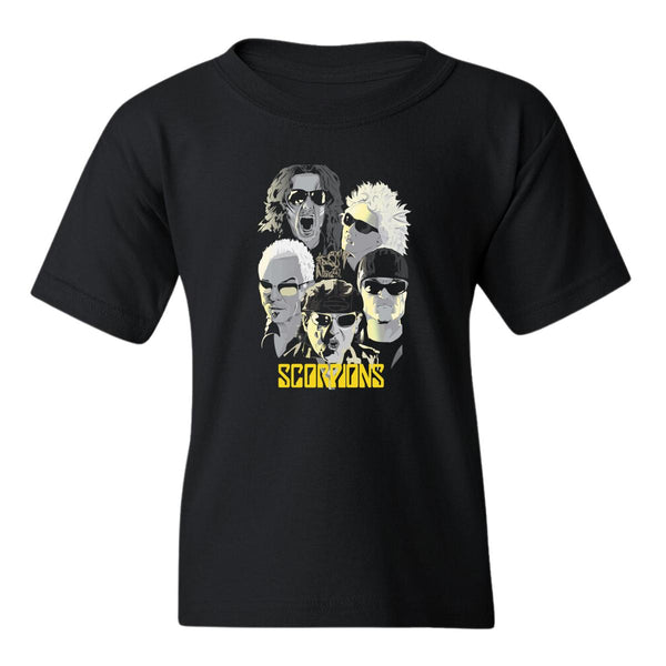 Playera Niño Niña Rock Scorpions Ilustración 993