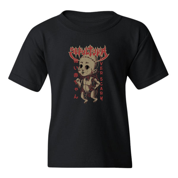 Playera Niño Niña Rock Sepultura Doll 1011