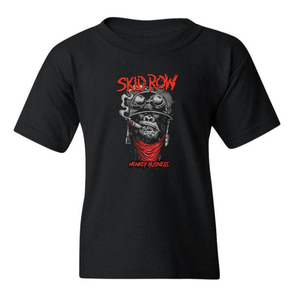 Playera Niño Niña Rock Skid Row Monkey Business 1014