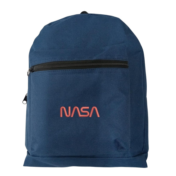 Mochila Escolar Nasa Worm Rojo Bordado