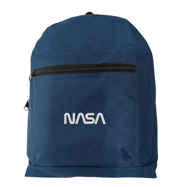 Mochila Escolar Nasa Worm Blanco Bordado