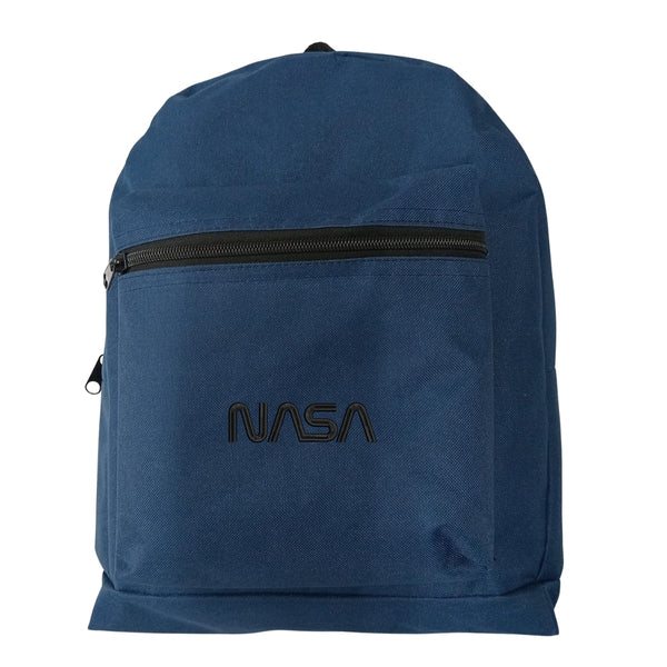 Mochila Escolar Nasa Worm Negro Bordado