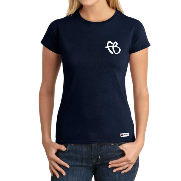 Playera Mujer Fubu Logo Monocromático