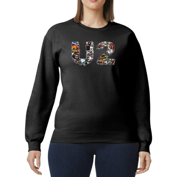 Sudadera Mujer Rock U2 Portadas Discos 000620