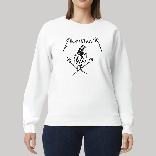 Sudadera Mujer Rock Metallica Metallifukinca Tour 722