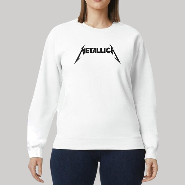 Sudadera Mujer Rock Metallica Logo 723