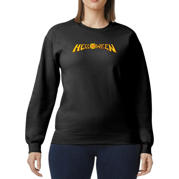 Sudadera Mujer Rock Helloween Logo 894