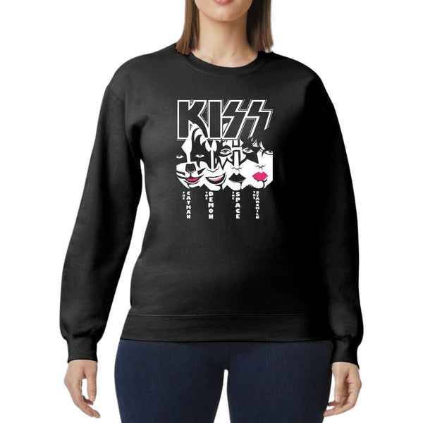 Sudadera Mujer Rock Kiss Grupo 929