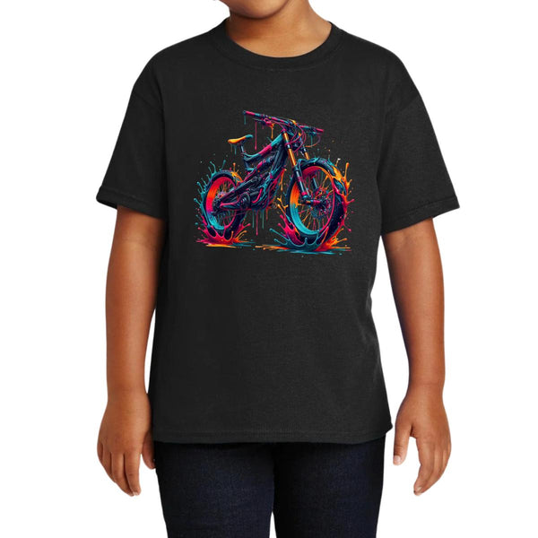 Playera Niños Bicicleta Psicodélico 000117