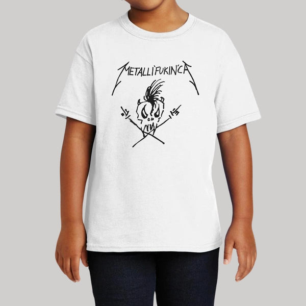 Playera Niños Rock Metallica Metallifukinca Tour 722