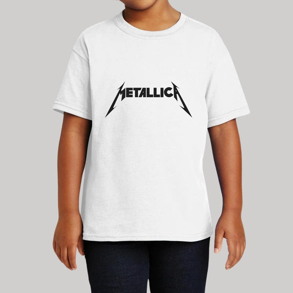 Playera Niños Rock Metallica Logo 723