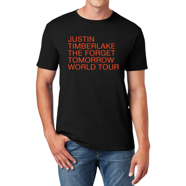 Playera Hombre Justin Timberlake Forget World Tour