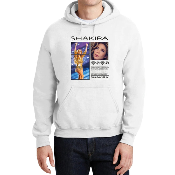 Sudadera Hombre Hoodie Shakira Reyna del Pop Latino