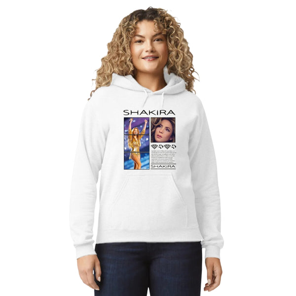 Sudadera Mujer Hoodie Shakira Reyna del Pop Latino