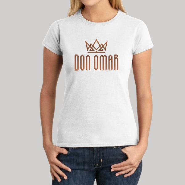 Playera Mujer Don Omar El Rey Logo