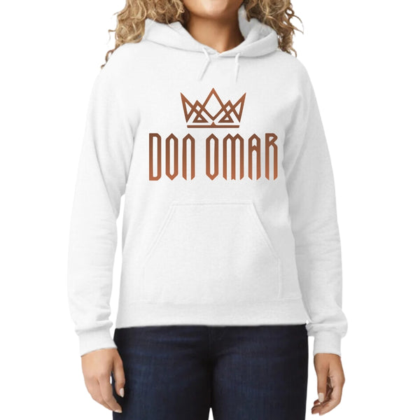 Sudadera Mujer Hoodie Don Omar El Rey Logo