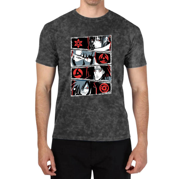 Playera Hombre M Wash Anime Naruto Sharingan186