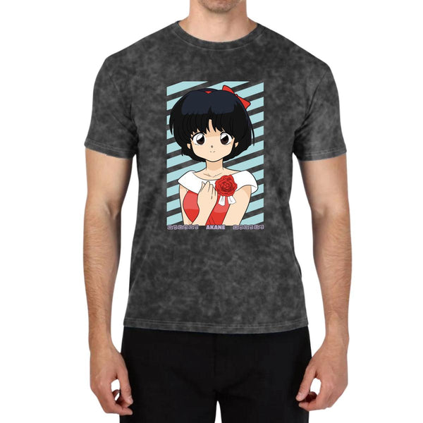 Playera Hombre M Wash Anime Ranma 1/2 Akane 463