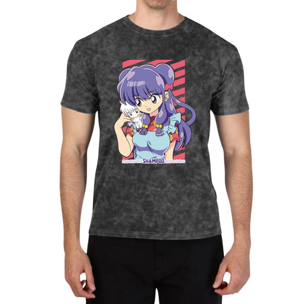 Playera Hombre M Wash Anime Ranma 1/2 Shampoo 570