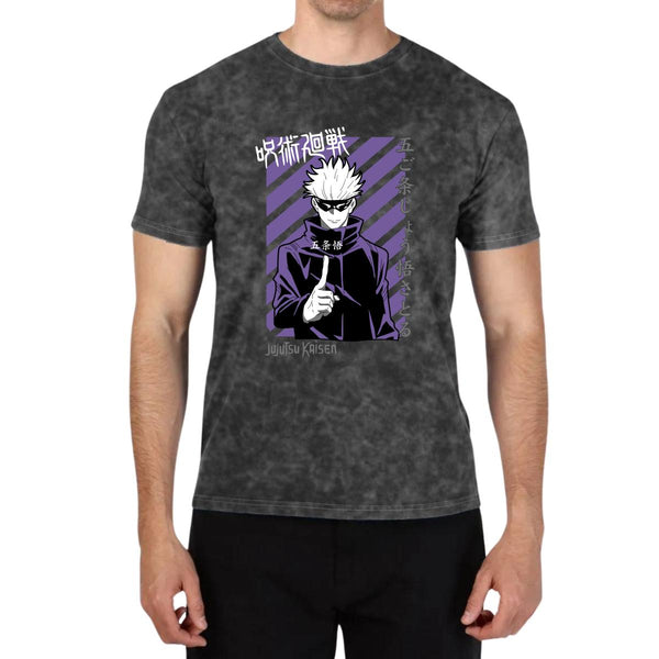 Playera Hombre M Wash Anime Jujutsu Kaisen Satoru Goyo 439