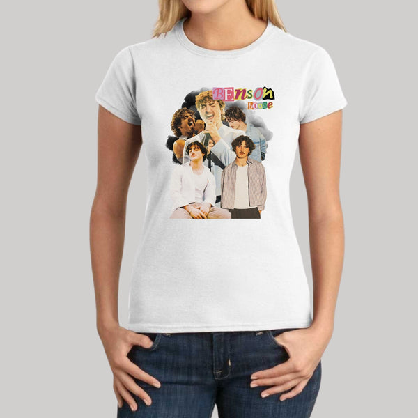 Playera Mujer Benson Boone Tour Concierto