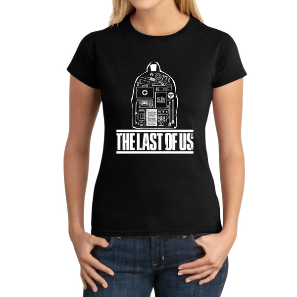 Playera Mujer  Juego The last of us Mochila