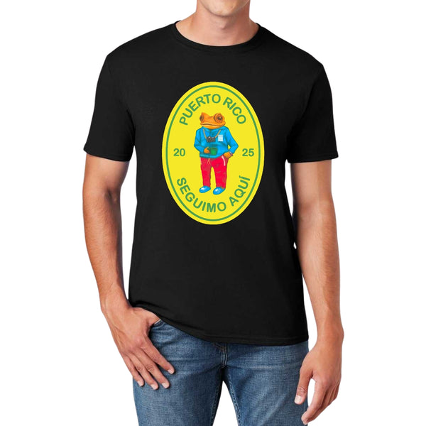Playera Hombre Bad Bunny Puerto Rico Seguimo Aquí