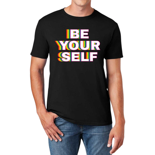 Playera Hombre Pride Be yourself