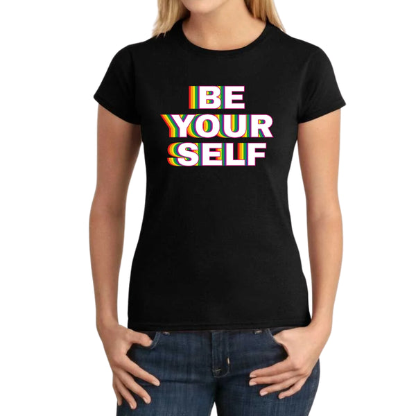 Playera Mujer Pride Be yourself