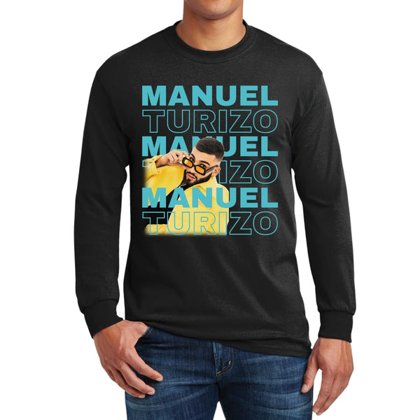 Playera M Larga Hombre Manuel Turizo Tour