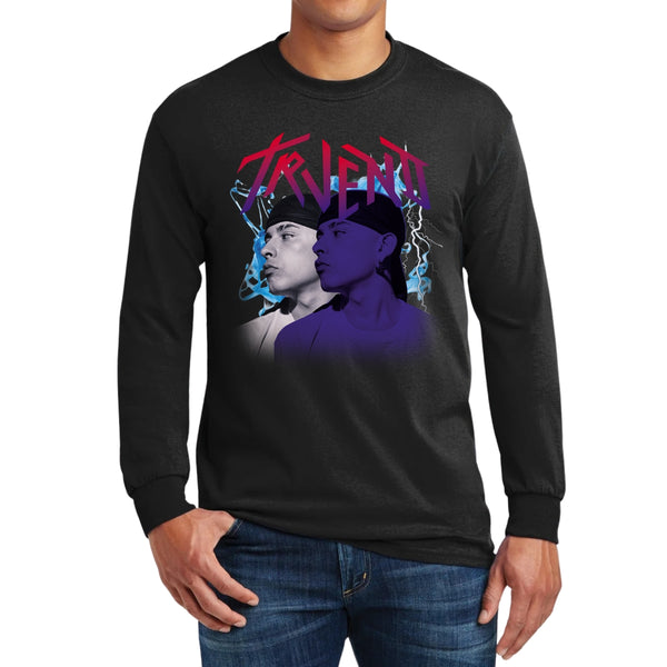Playera M Larga Hombre Trueno Rapero Rap