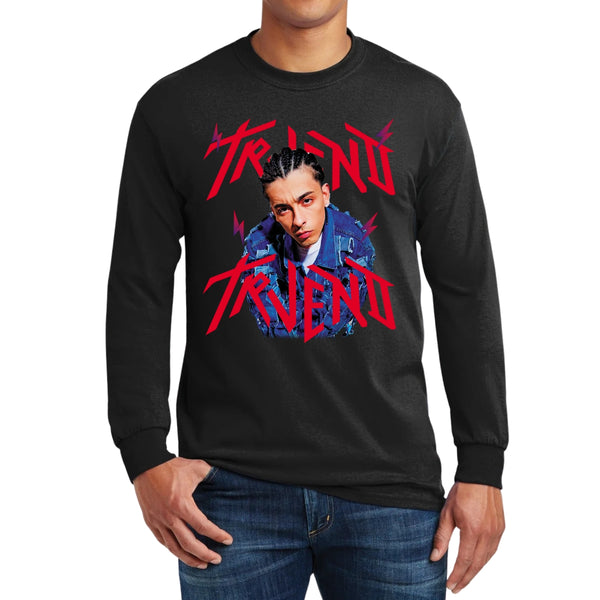 Playera M Larga Hombre Trueno Cantante Rapero