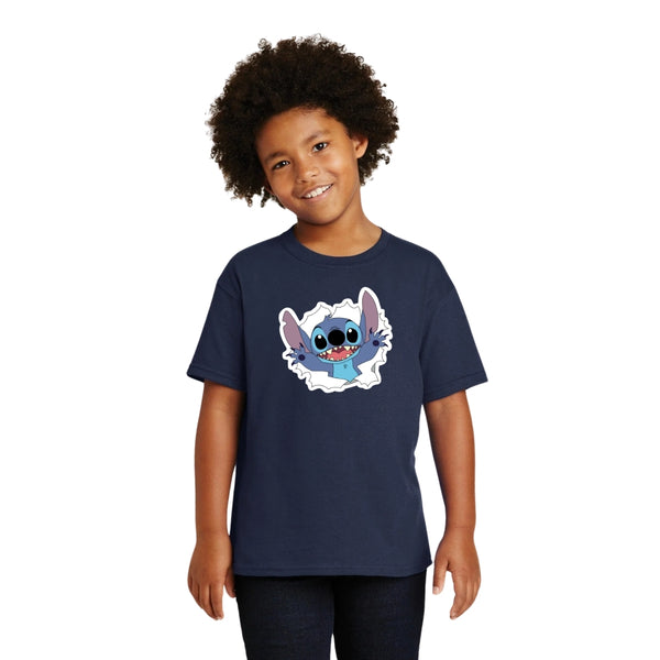Playera Niño Niña Stitch