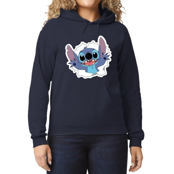 Sudadera Mujer Hoodie Stitch