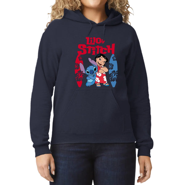 Sudadera Mujer Hoodie Lilo y Stitch