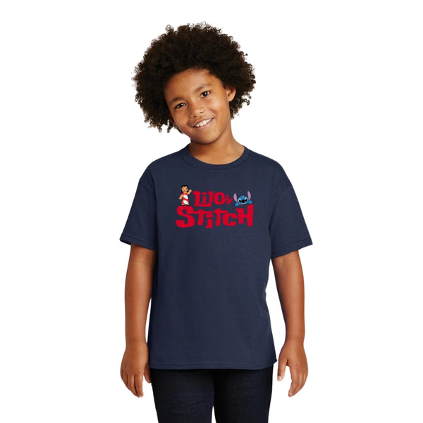 Playera Niño Niña Película Lilo y Stitch
