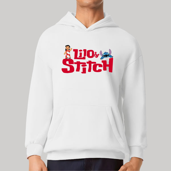 Sudadera Hombre Hoodie Pro Dry Película Lilo y Stitch