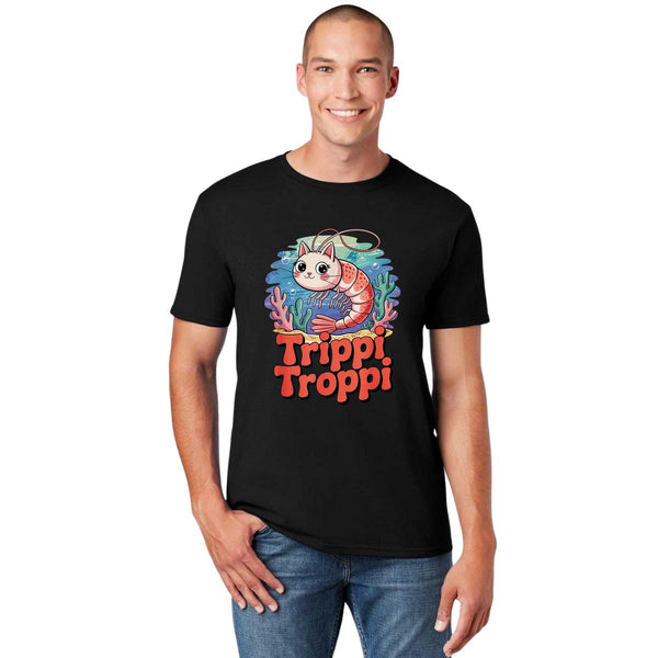 Playera Hombre Brainrot Trippi Troppi 001236