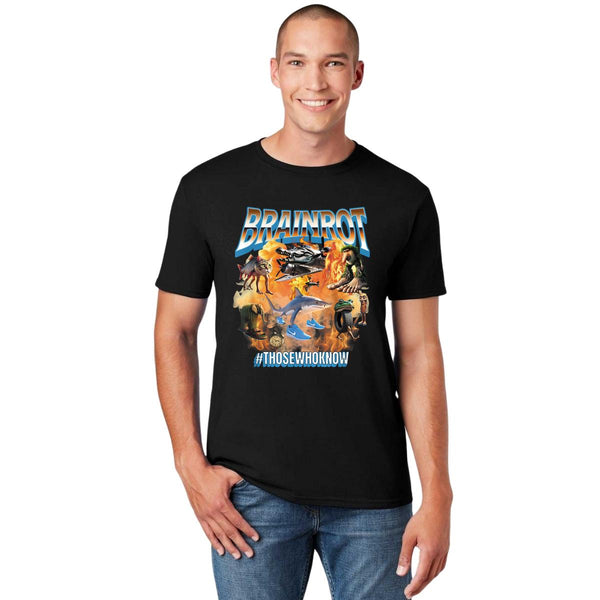 Playera Hombre Brainrot Italianos 001238