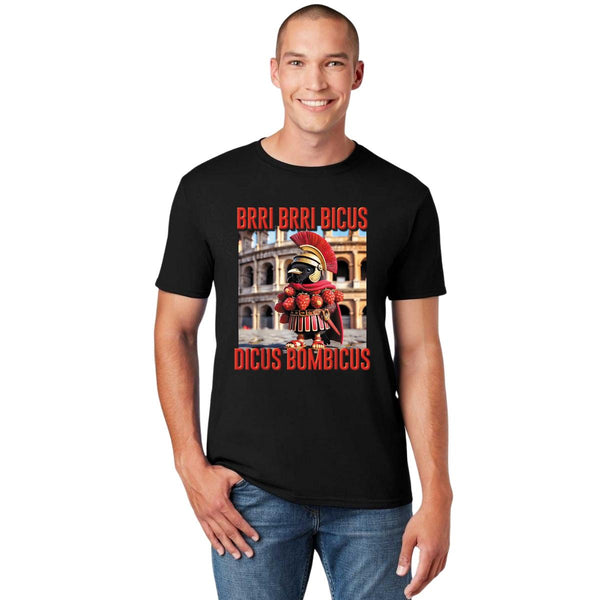 Playera Hombre Brainrot Brri Brri Bicus Dicus 001261