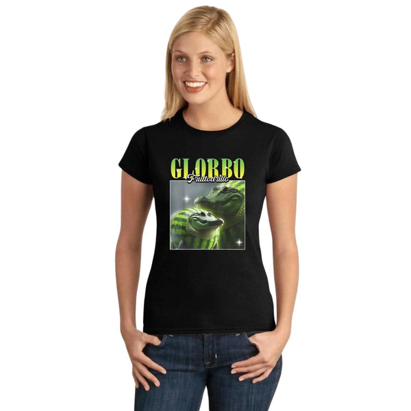 Playera Mujer Brainrot Glorbo Fruttodrillo 001190