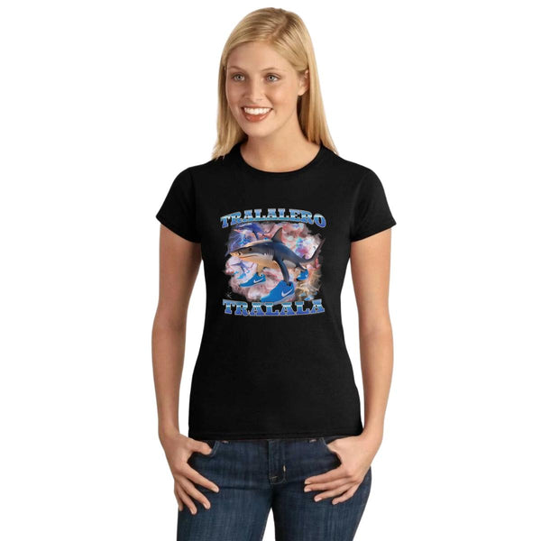 Playera Mujer Brainrot Tralalero Tralala 001217