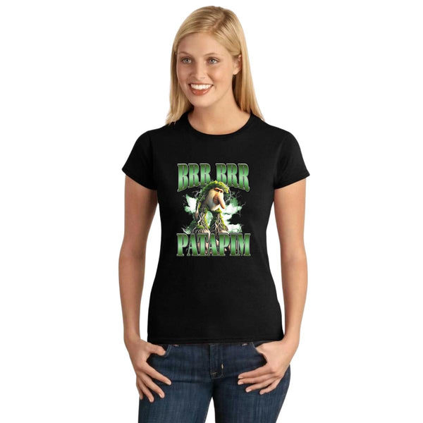 Playera Mujer Brainrot Brr Brr Patapim 001223