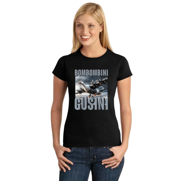 Playera Mujer Brainrot Bombombini Gusini 001231