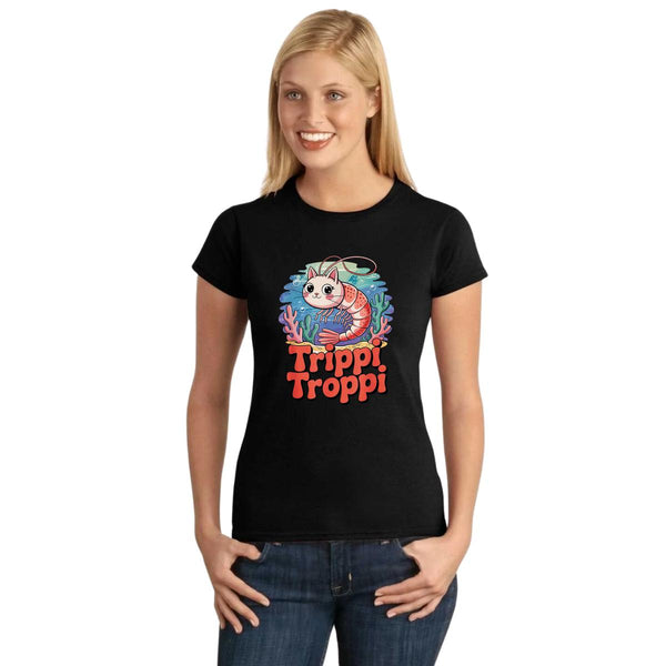 Playera Mujer Brainrot Trippi Troppi 001236