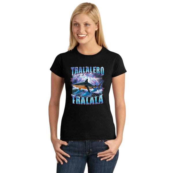 Playera Mujer Brainrot Tralalero Tralala 001263